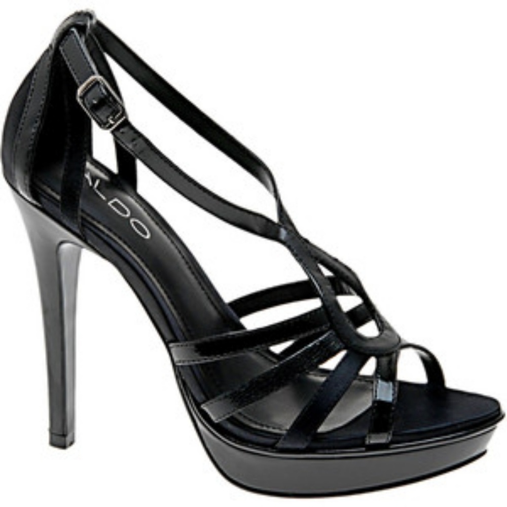 aldo • keyhole strappy pumps heels